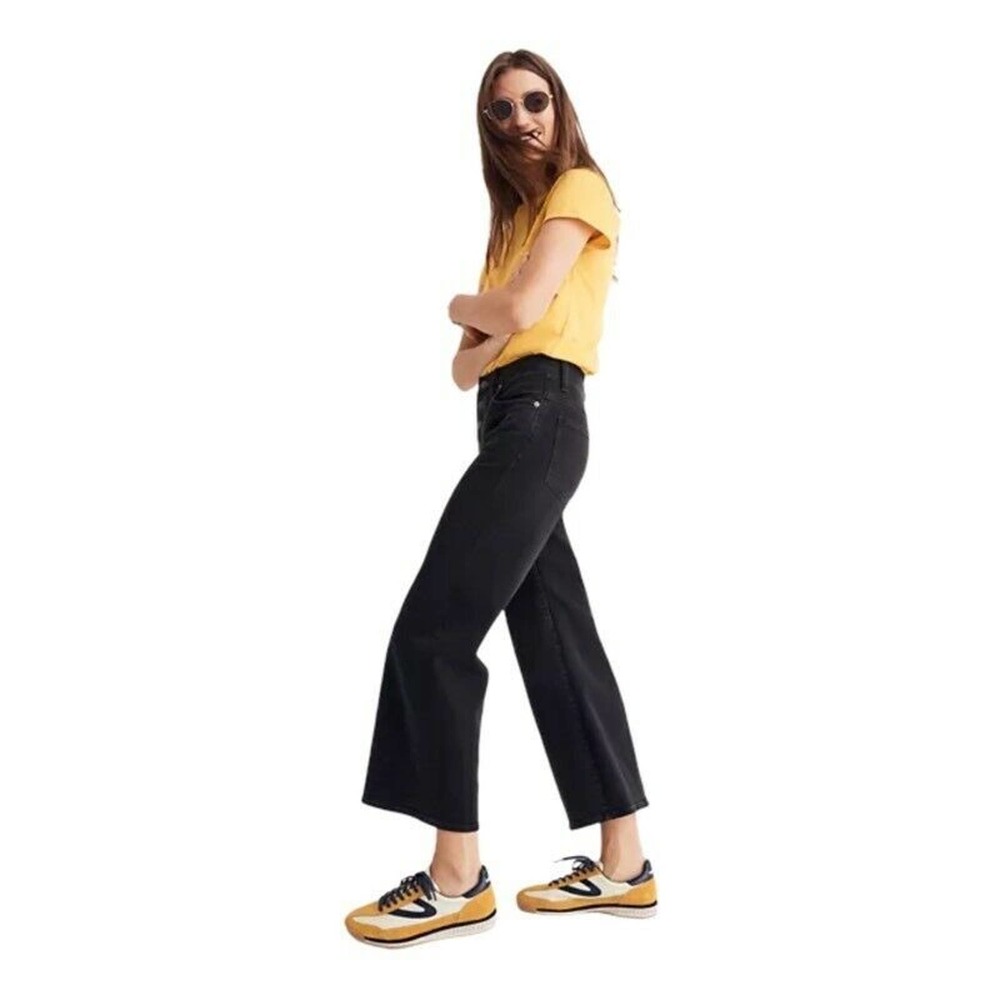 Madewell Black Ankle & Cropped Jeans